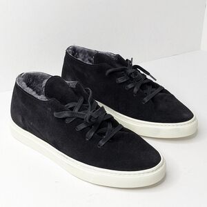 To Boot New York Jada Sneakers, Black Suede, Women's 10.5
